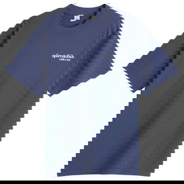 Тениска Sporty & Rich Sporty & Rich Play Tennis T-Shirt, Size Large Синьо | TO043621425BL106, 0