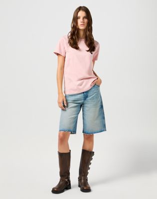 Тениска Wrangler Wrangler Regular Fit T-Shirt Розово | 112362576:XXL, 1