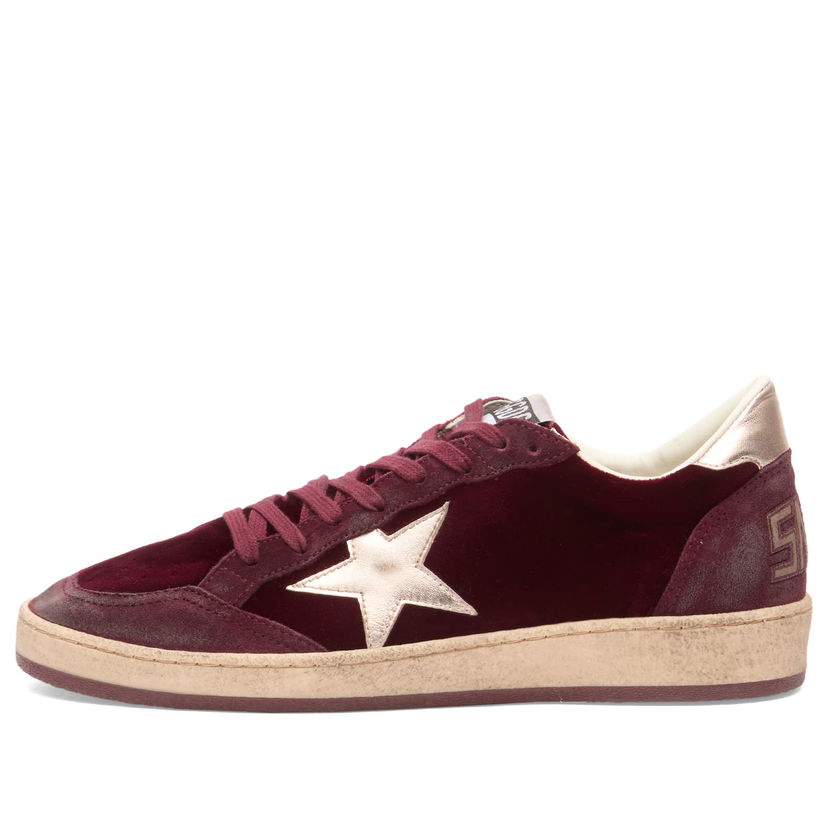 Кецове и обувки Golden Goose Ballstar Бургунди | GWF00117-F007476-40533