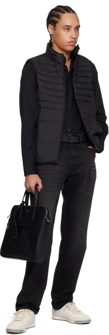 Облекло BOSS BOSS Mixed-Material Бяло | 50536524, 4