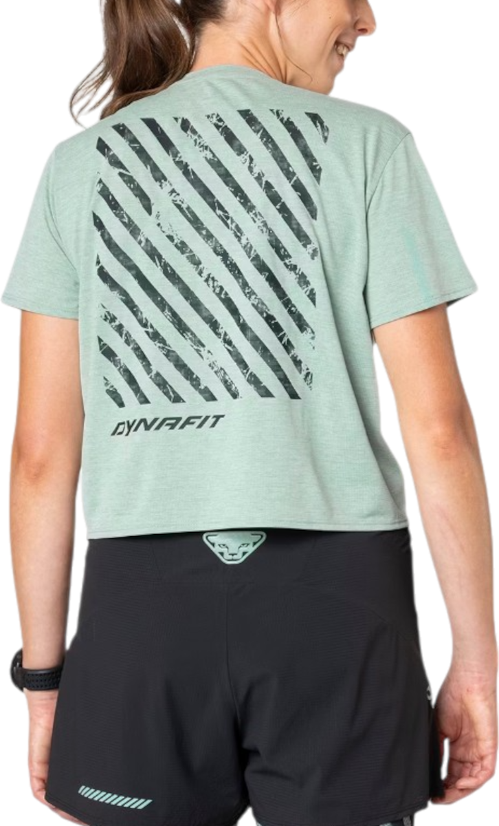 Съкратен топ Dynafit Trail Running T-Shirt Зелено | 08-0000071915-5421, 1