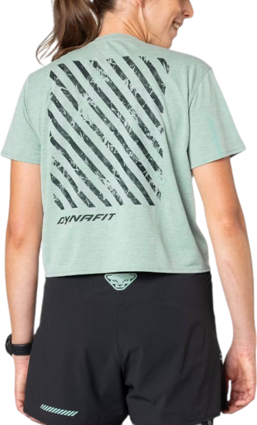 Съкратен топ Dynafit Trail Running T-Shirt Зелено | 08-0000071915-5421, 1