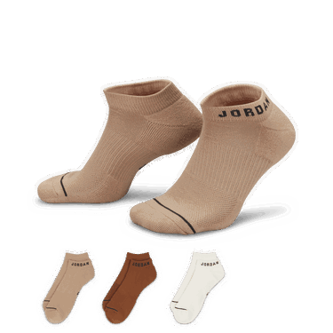 Чорапи Jordan Everyday No-Show Socks (3 Pairs) Бежово | DX9656-910, 0