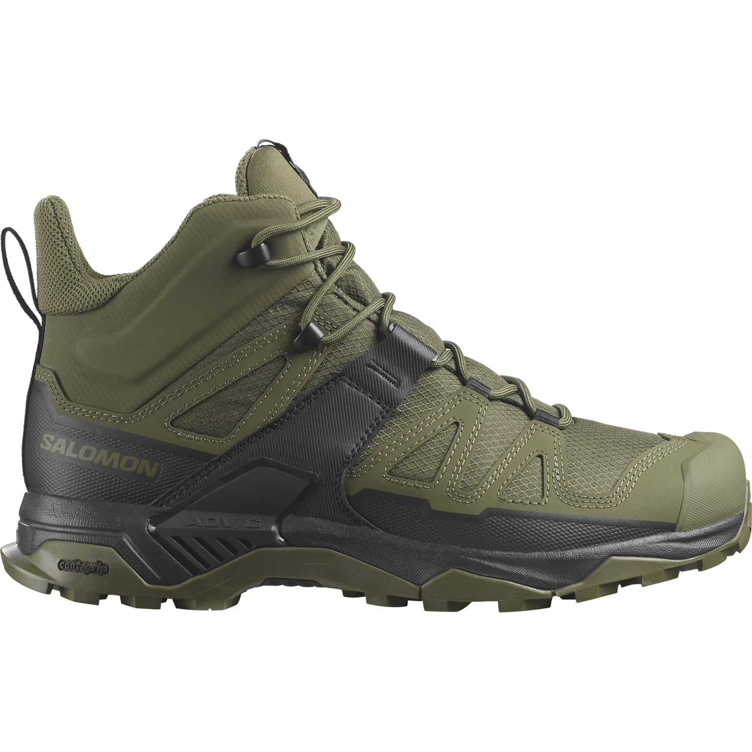Кецове и обувки Salomon X Ultra Forces Mid Hiking Boot Зелено | L47452700, 0
