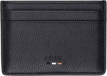 Портфейл BOSS Faux-Leather Card Holder Черно | 50536513, 0