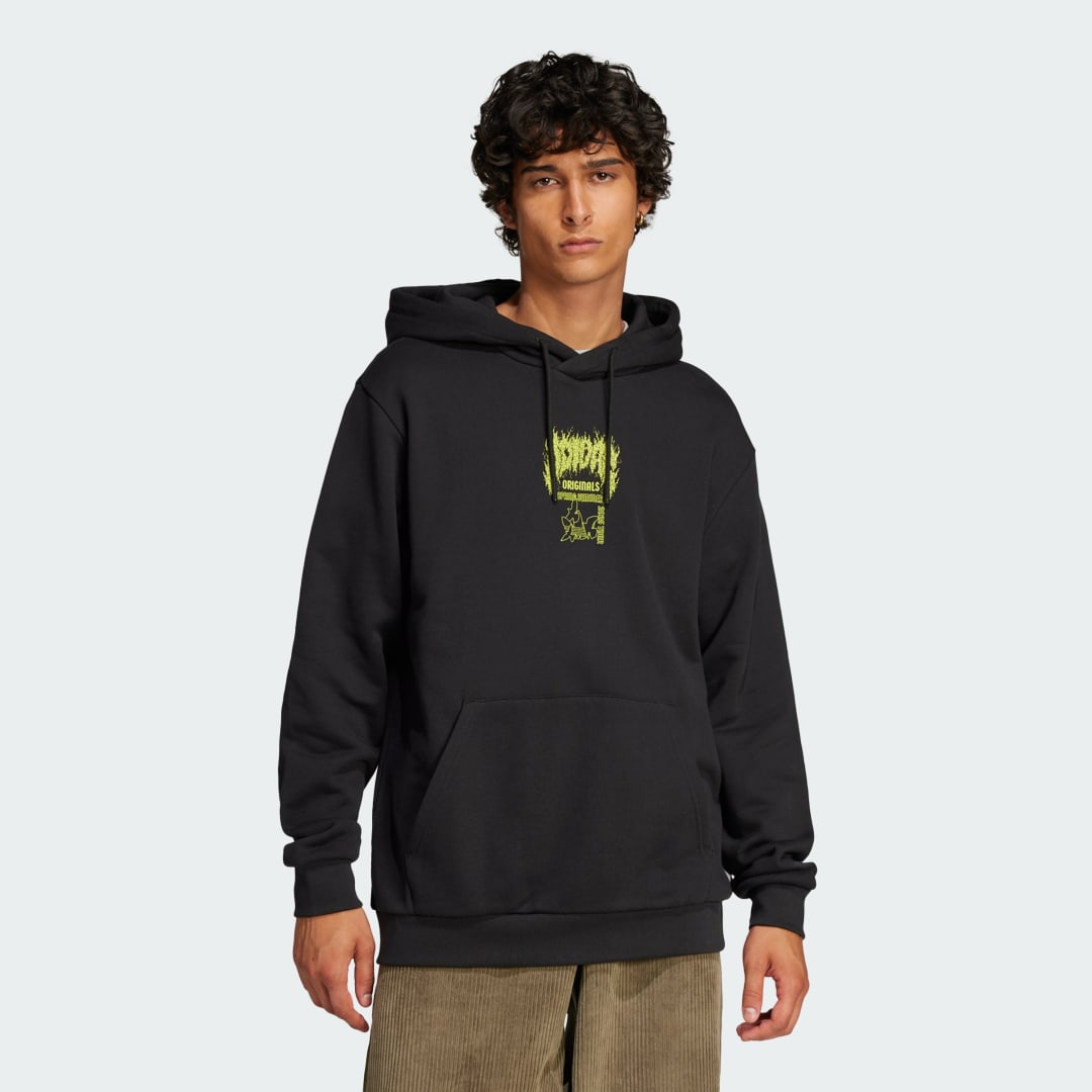 Суитчър adidas Performance Q12 Training Supply Fashion Death Metal Sweatshirt Черно | JN5703, 0