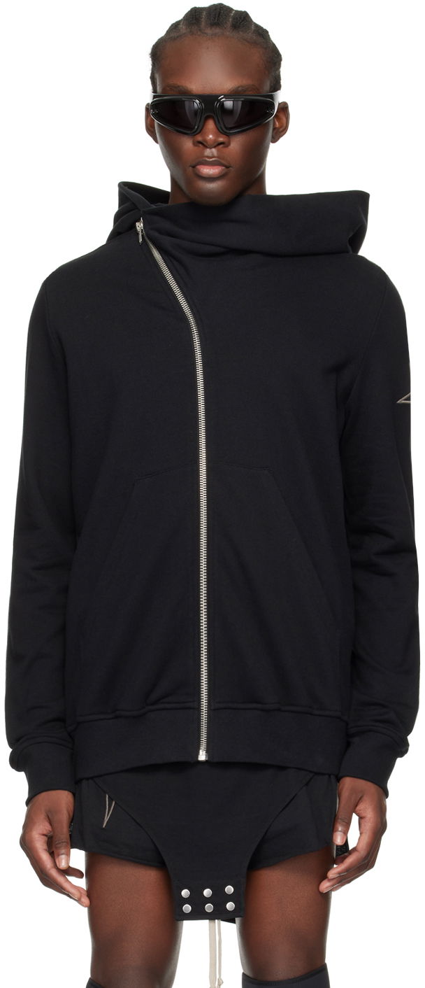 Суитчър Rick Owens Mountain Zip Hoodie Черно | CM01D7825 CHFE, 0