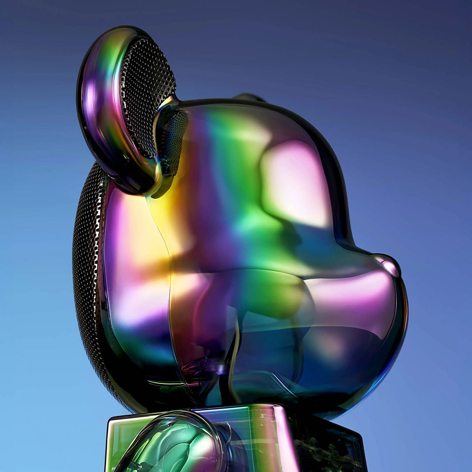 Колекционерско Medicom Toy BE@RBRICK Audio 400% Figure Многоцветен | BB4J2, 1