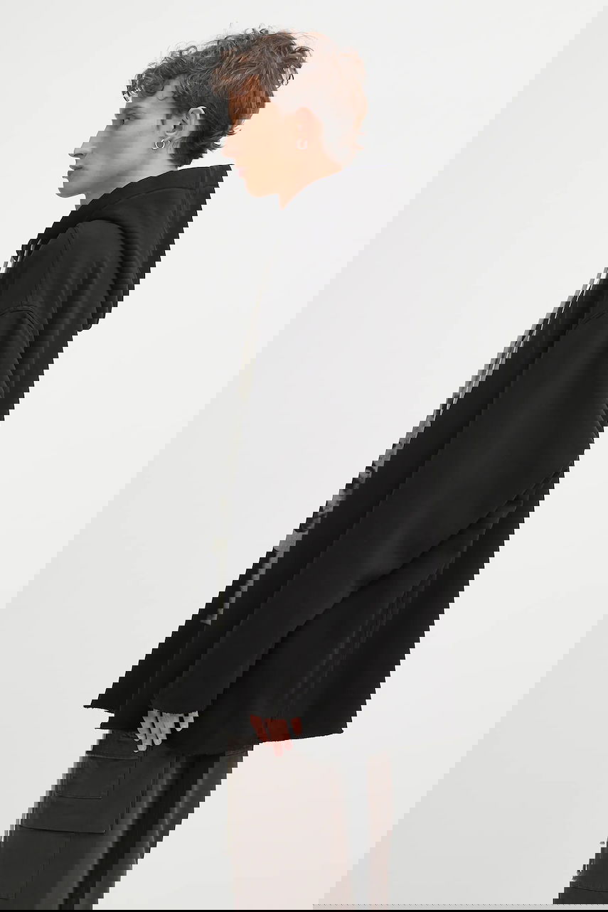 Суитчър Rick Owens Rick Owens DRKSHDW Peter Printed Hoodie Черно | DU02E7280.FEP1P, 1