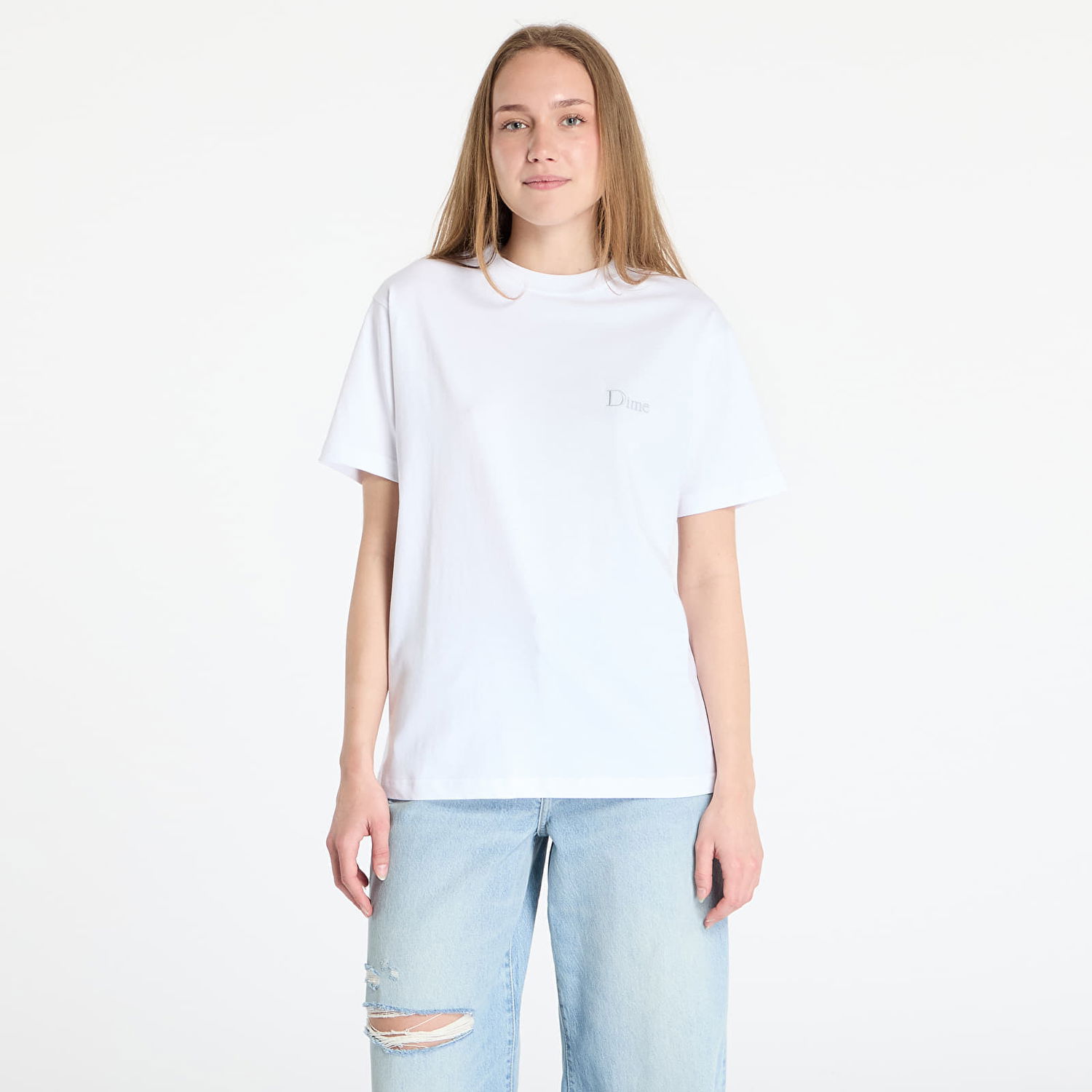 Тениска Dime DIME Classic Small Logo T-Shirt Бяло | DIME2SP2536WHT, 1