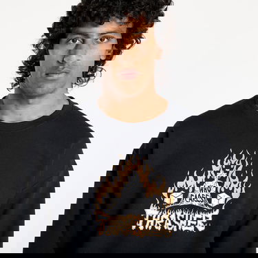 Суитчър Thrasher Thrasher Who Cares by Neckface Crewneck Sweatshirt Черно | 145708, 1