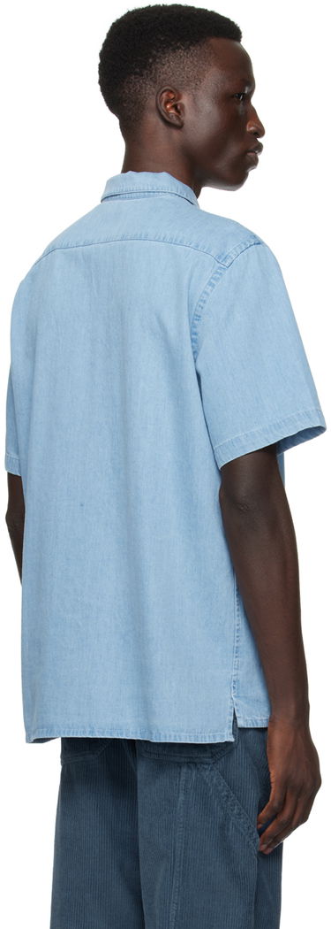 Риза Paul Smith PS Paul Smith Vented Shirt Синьо | M2R-695U-M21555-LT, 2
