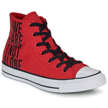 Кецове и обувки Converse CHUCK TAYLOR ALL STAR WE ARE NOT ALONE  HI W Червено | 165467C, 0