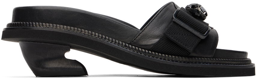 Аксесоари Simone Rocha Simone Rocha Embellished Slides Черно | LH11B 0766, 0