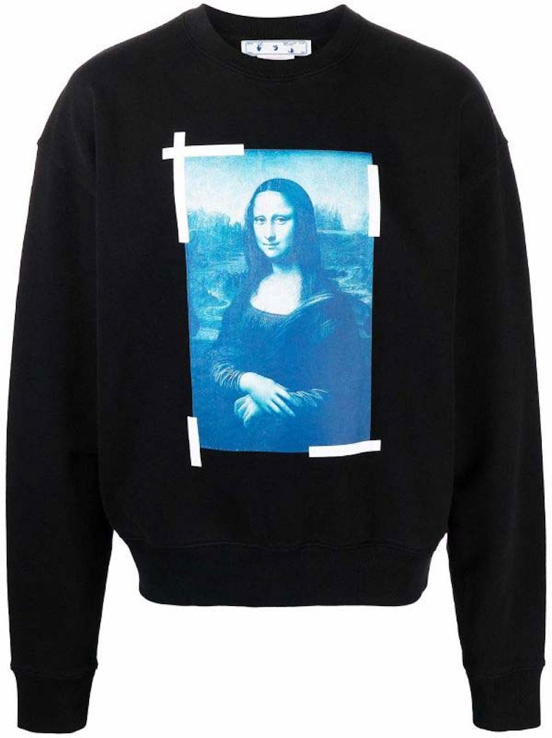 Суитчър Off-White Crewneck Sweatshirt Черно | OMBA058C99FLE0031045