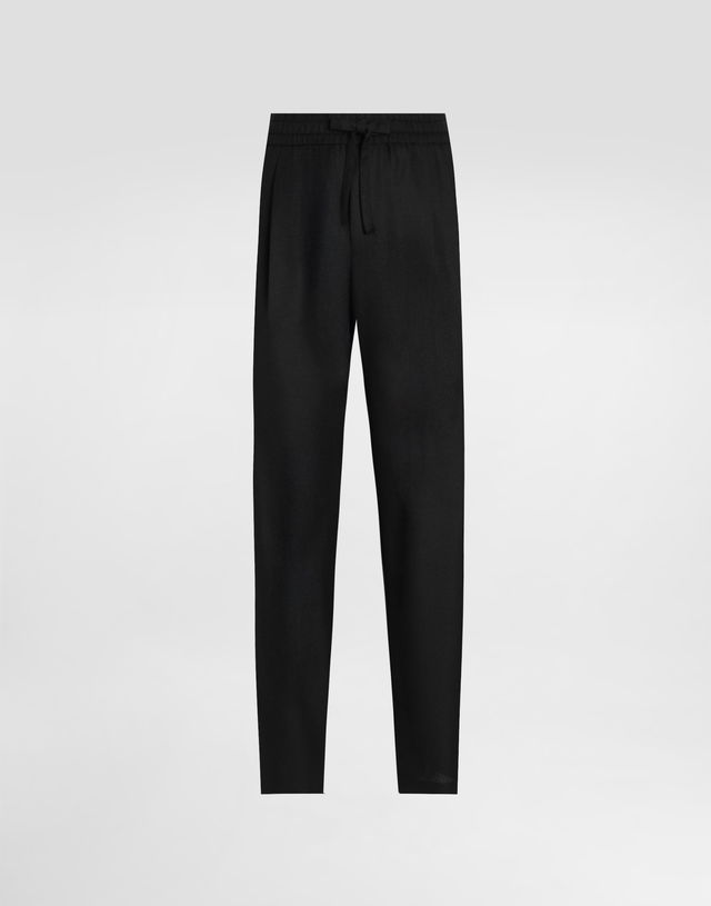 Dolce & Gabbana Garment-dyed Wool Joggers