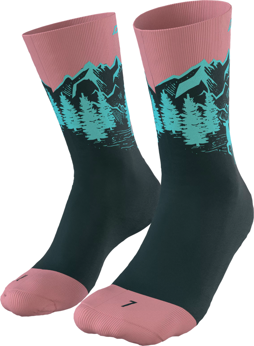 Чорапи Dynafit Dynafit Stay Fast Socks Розово | 08-0000071526-6241