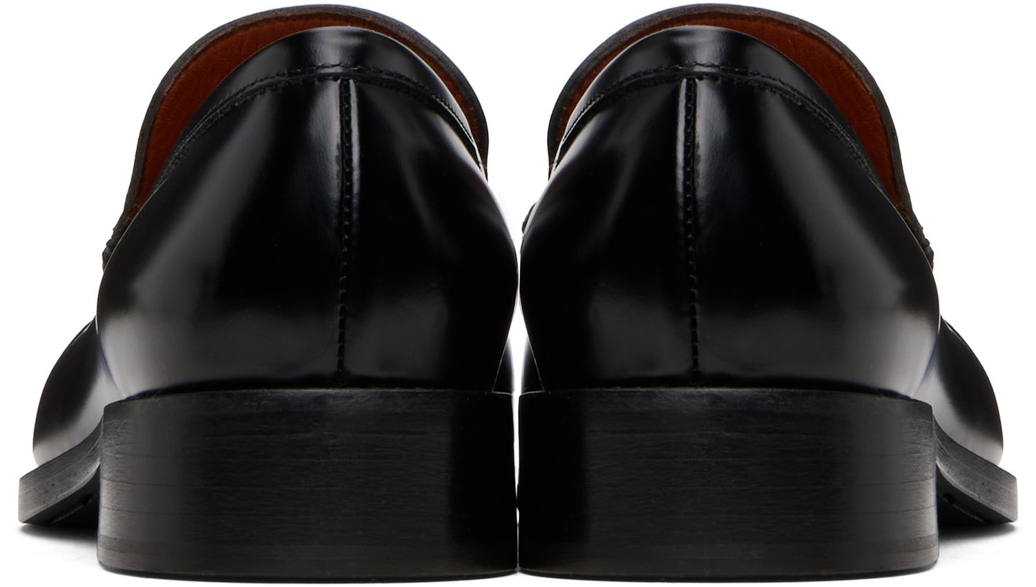 Облекло Acne Studios Acne Studios Leather Loafers Черно | BD0325-, 1