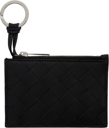 Ключодържатели Bottega Veneta Bottega Veneta Intrecciato Key Card Holder Черно | 749439VCPQ38803, 0