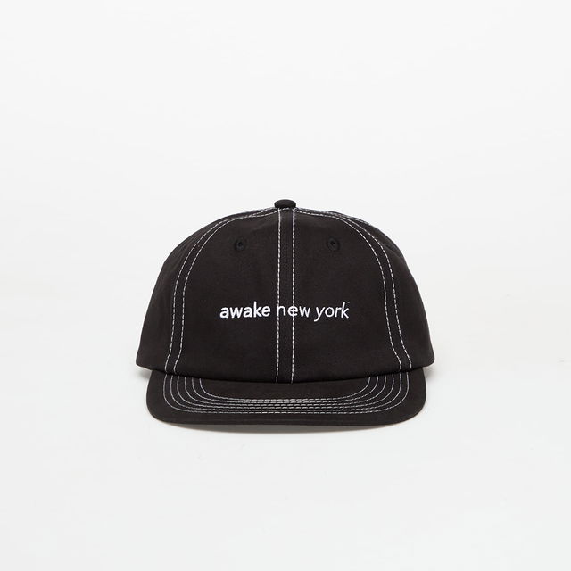 Awake NY Contrast Stitch 6 Panel Hat
