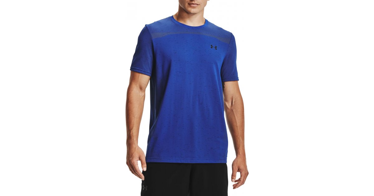 Тениска Under Armour Under Armour Seamless T-Shirt Синьо | 1361131-400, 1