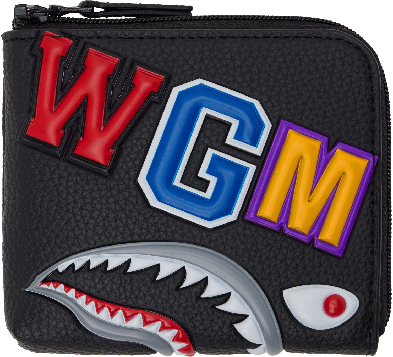 Портфейл BAPE Shark Mini Wallet Черно | 001SGK701012F, 0