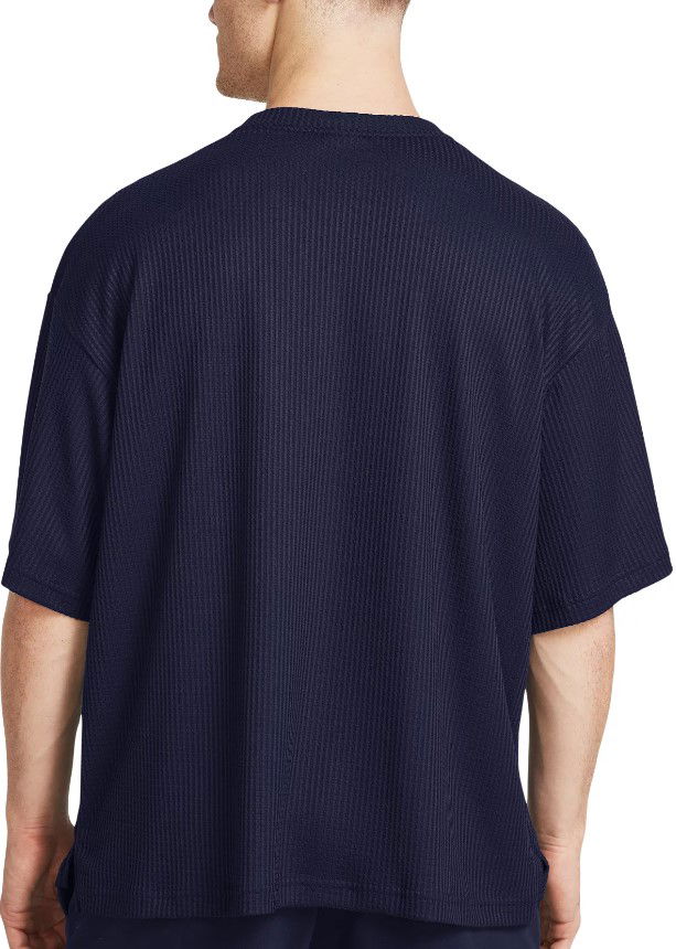 Тениска Under Armour UA Rival Waffle Crew-BLU Тъмно синьо | 1383106-410, 1
