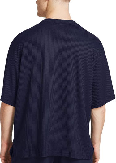 Тениска Under Armour UA Rival Waffle Crew-BLU Тъмно синьо | 1383106-410, 1