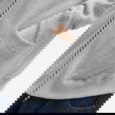 Пуловер BEAMS Beams Plus Jersey Zip Bomber Jacket Сиво | 3813-0193-048-15, 5