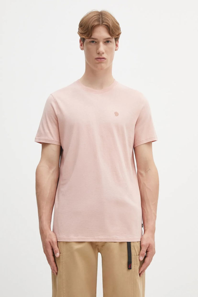 Тениска FJÄLLRÄVEN Fjallraven Hemp Blend T-Shirt Розово | F12600215.302