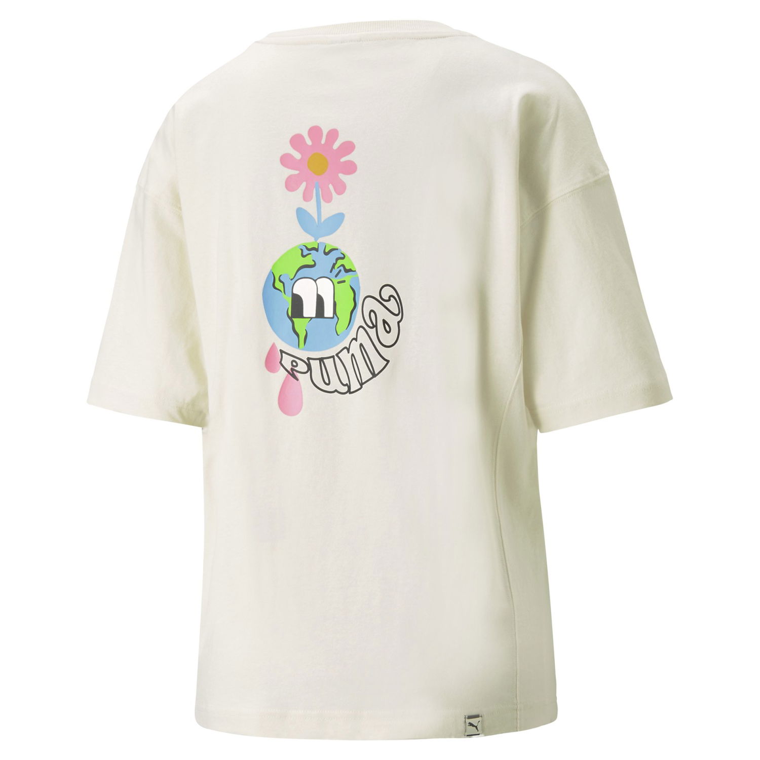 Тениска Puma Downtown Graphic Tee XS Бяло | 531679-73, 1