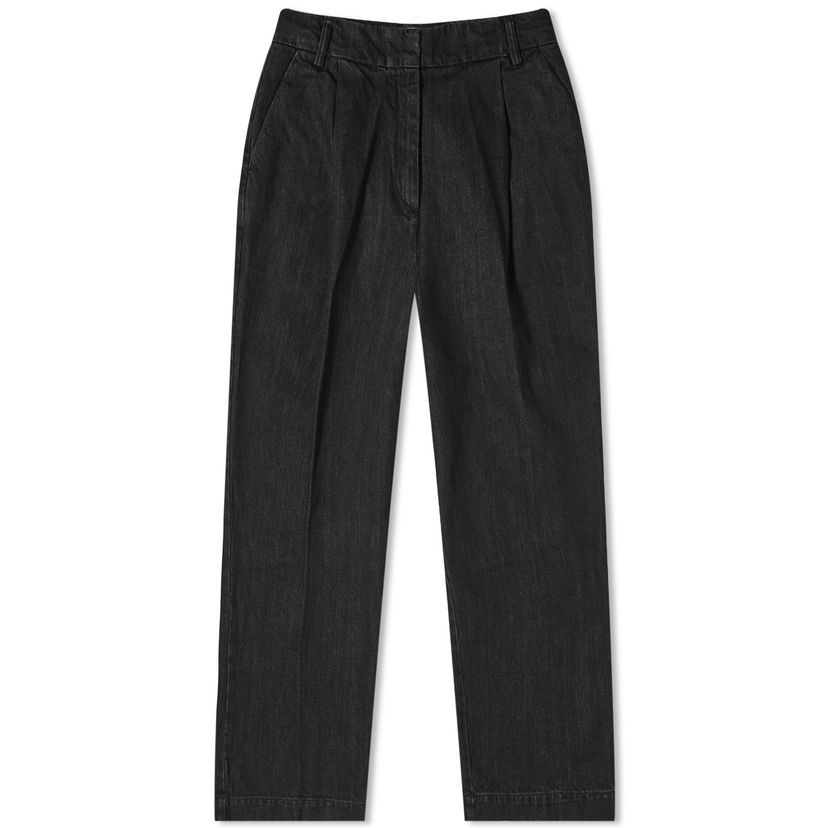 Дънки YMC Earth Market Wide Leg Trousers Черно | Q4AZB-01