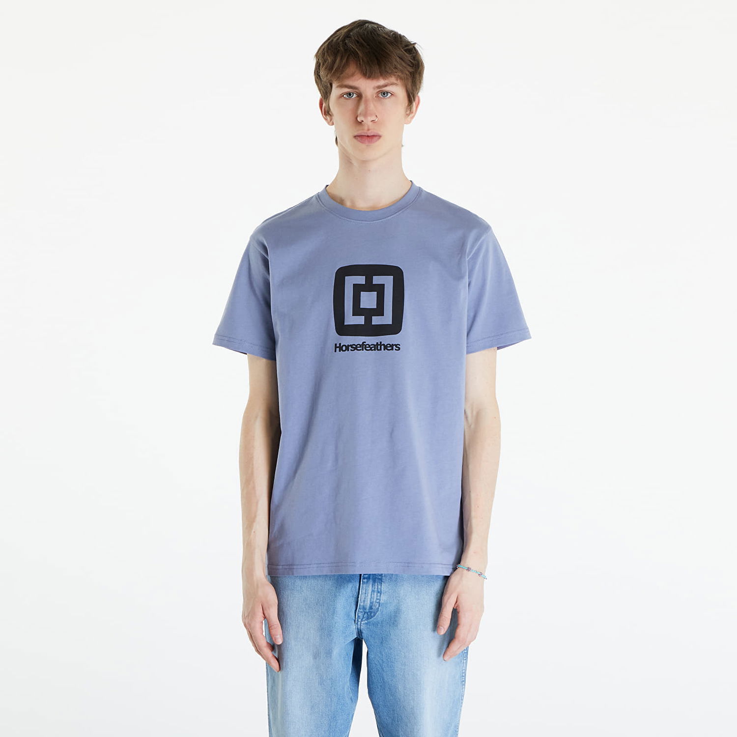 Тениска Horsefeathers Fair T-Shirt Tempest Синьо | SM1288J, 0