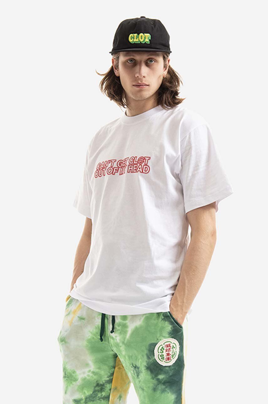 Тениска CLOT Printed T-Shirt Бяло | CLTES10019.WHITE, 0