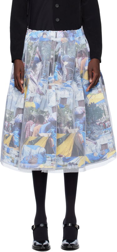 Пола Comme des Garçons Comme des Garçons Tulle Midi Skirt Многоцветен | GO-S014-S25, 0