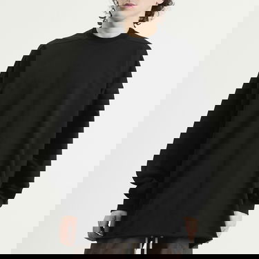 Тениска Rick Owens Rick Owens Long Sleeve Tommy T T-Shirt Черно | RU01F2276-BA-09, 2