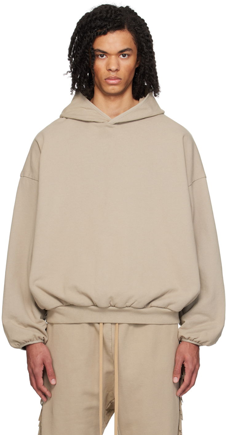 Суитчър Fear of God Gray Patch Hoodie Бежово | FG850-009TER