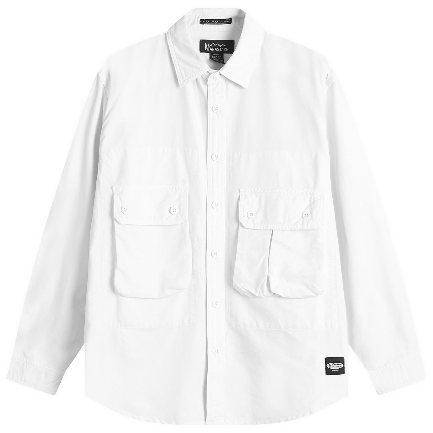 Риза Manastash Cargo Pocket Work Shirt Бяло | 7924220001-033, 0