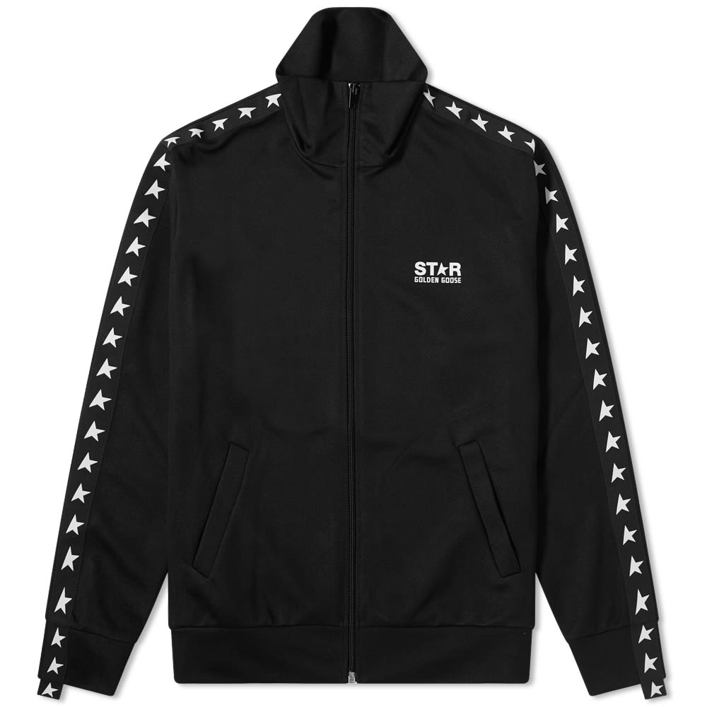 Ветровка Golden Goose Star Denis Zipped Track Jacket Черно | GMP00875-P000520-80203, 0