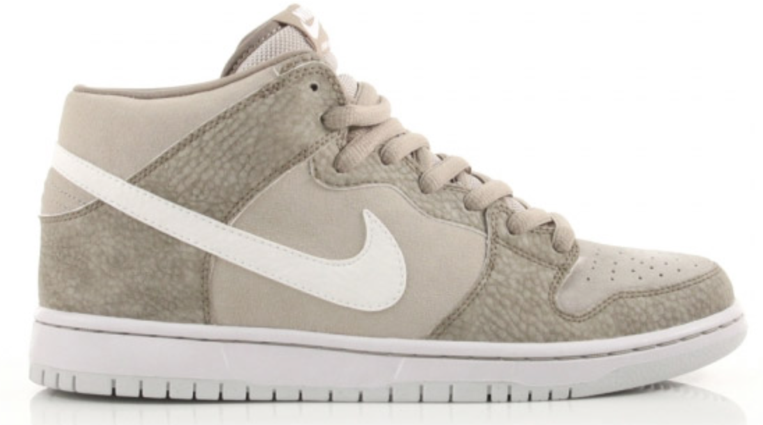 Кецове и обувки Nike SB SB Dunk Mid Khaki 2012 Бежово | 314383-211, 0