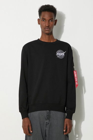 Суитчър Alpha Industries Space Shuttle Crew Sweat Черно | 178307-03, 2