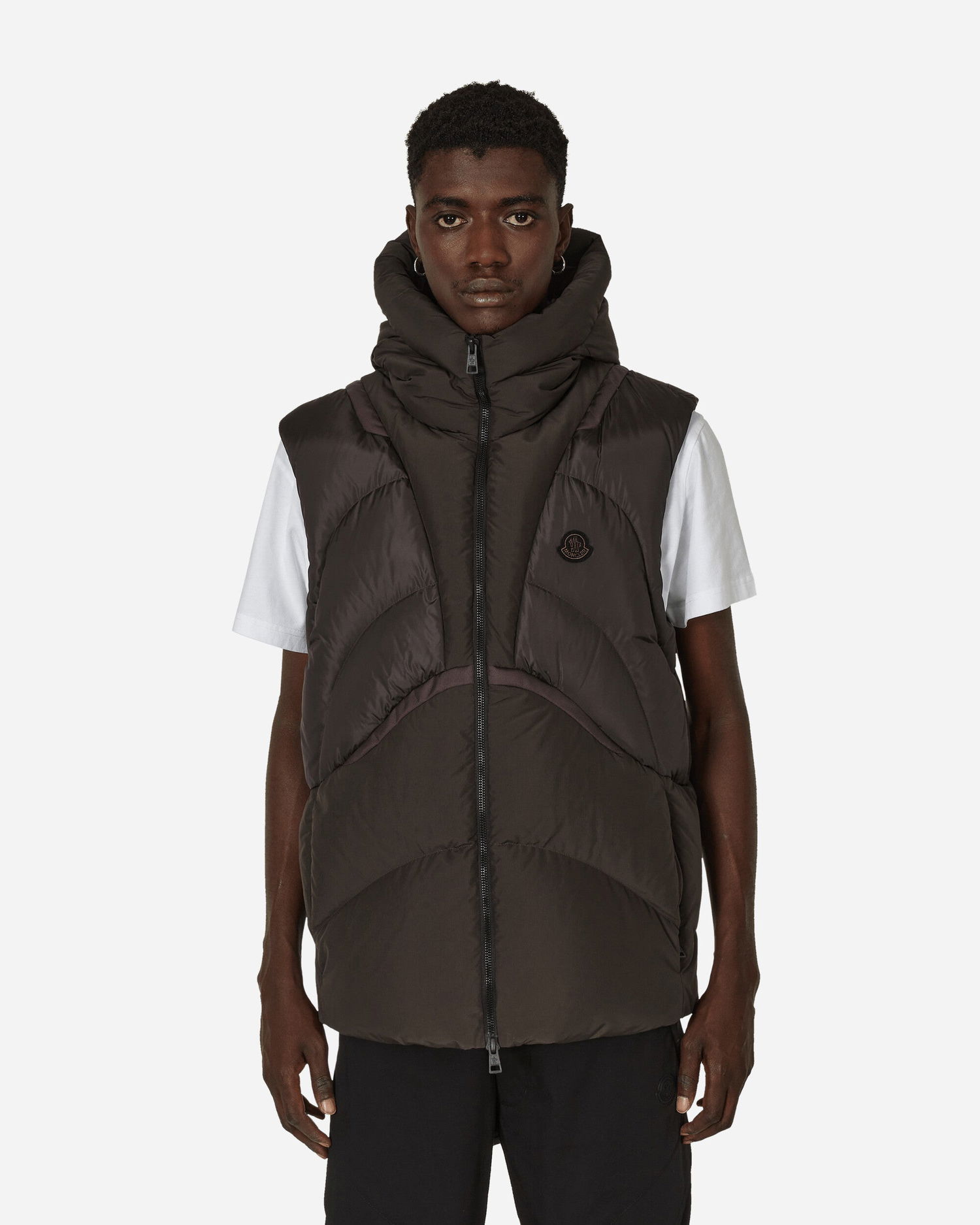 Жилетка Moncler Odon Down Padded Vest Кафяво | 1A001125973C 280, 0