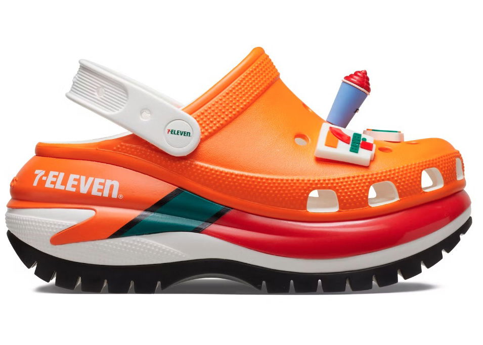 Кецове и обувки Crocs Mega Crush Clog 7-Eleven Оранжево
 | 208273-810, 0