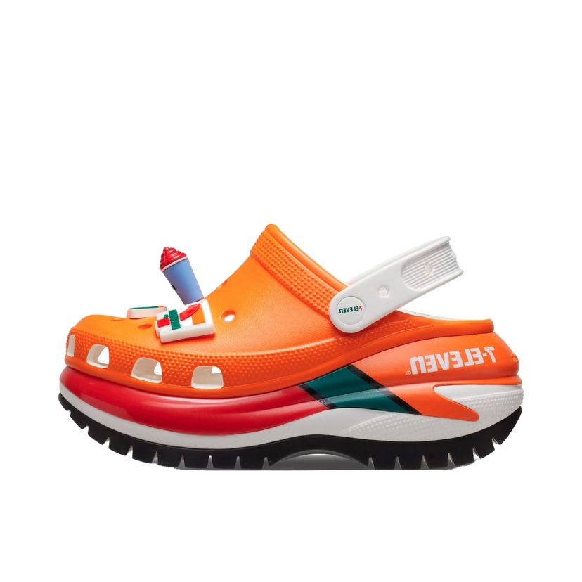 Кецове и обувки Crocs Mega Crush Clog 7-Eleven Оранжево
 | 208273-810
