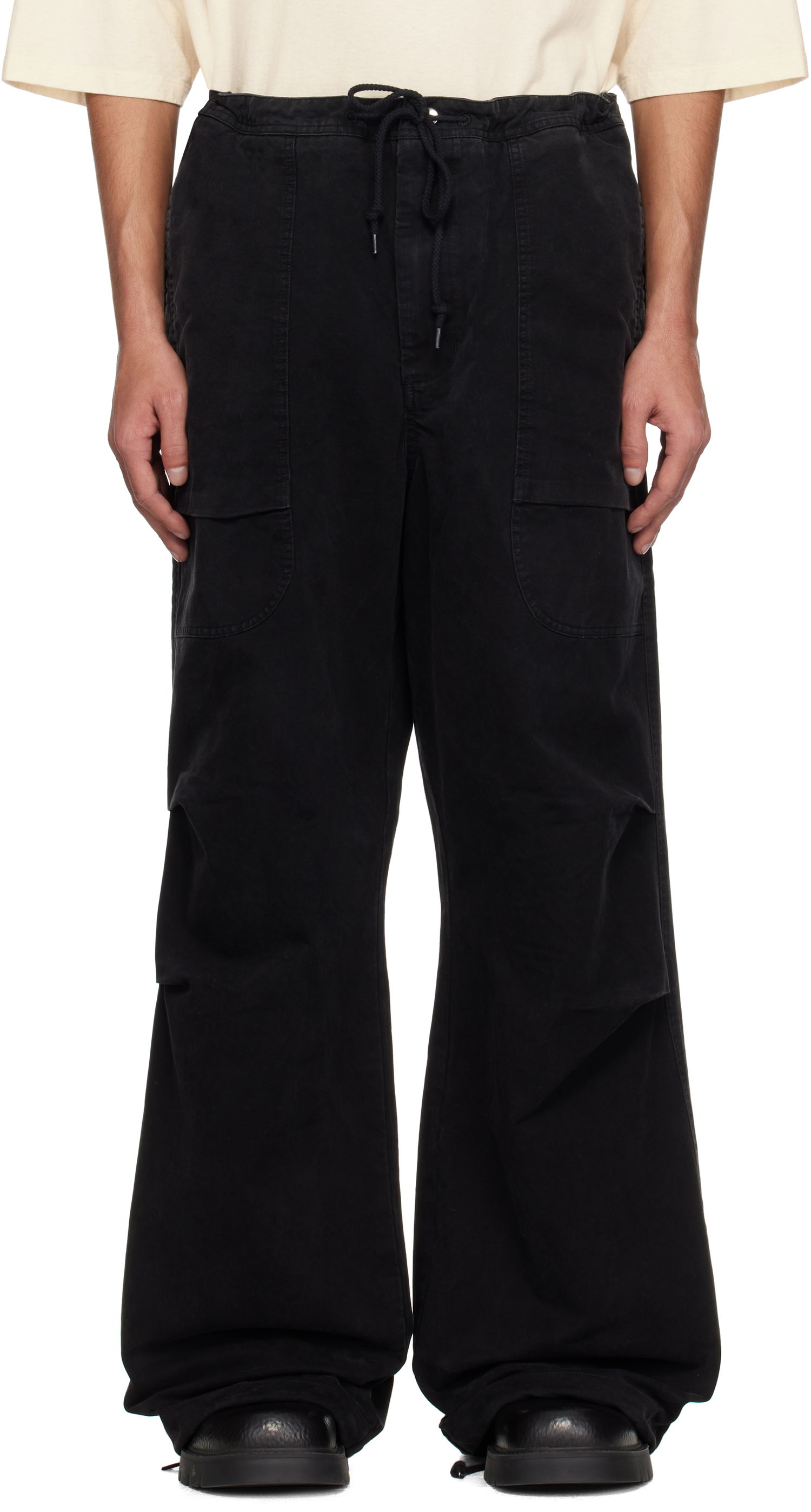 Карго панталони Entire Studios Entire Studios Barren Cargo Trousers Черно | ESU-S25-3021-IR, 0