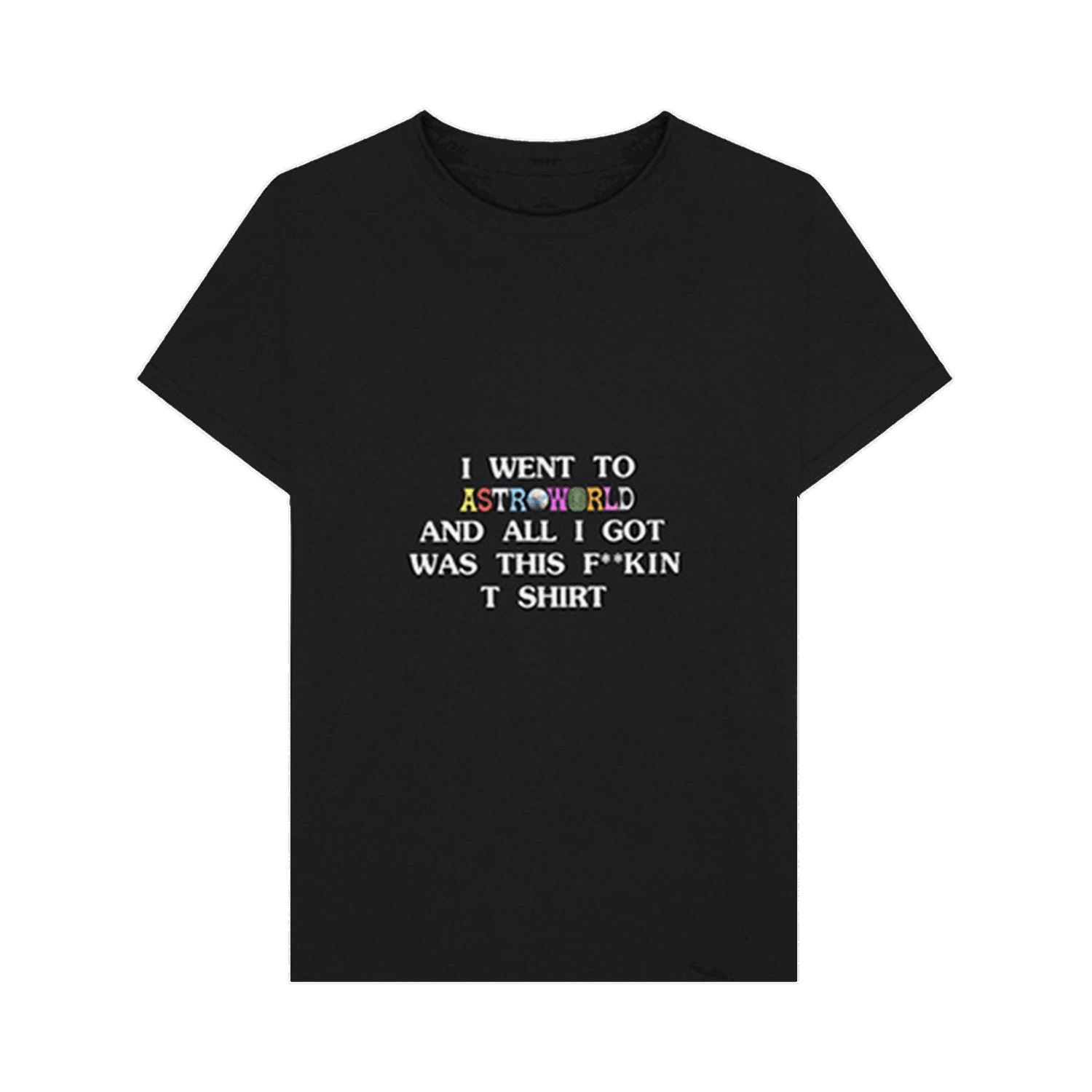 Тениска Cactus Jack by Travis Scott I Went To Astroworld T-Shirt Черно | 1945 1FW180103AIWT BLAC, 0