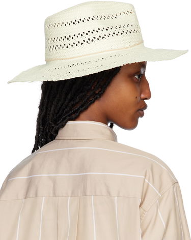 Шапка rag & bone Elle Perforated Fedora by Бежово | WJW23P1007PL07, 2