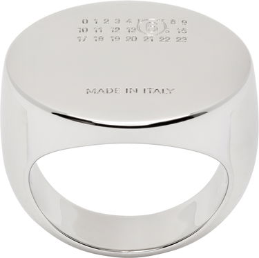 Пръстен Maison Margiela MM6 Maison Margiela Oval Numeric Ring Металик | SM7UQ0108 P8601, 0