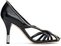 Chloé Leonie Crystal-Embellished Slingback Heels
