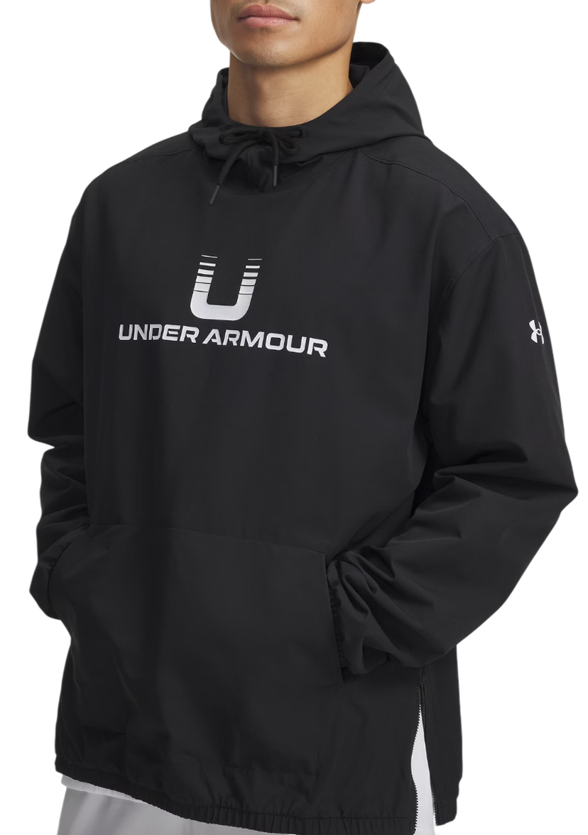 Суитчър Under Armour Unstoppable Woven Hoodie Черно | 6003864-001